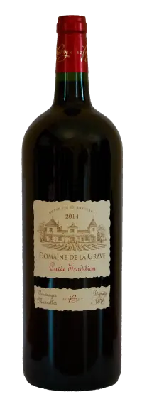 Domaine de la Grave, Bordeaux Supérieur AOC Cuvée Tradition Rouge 2018 (Double Magnum)