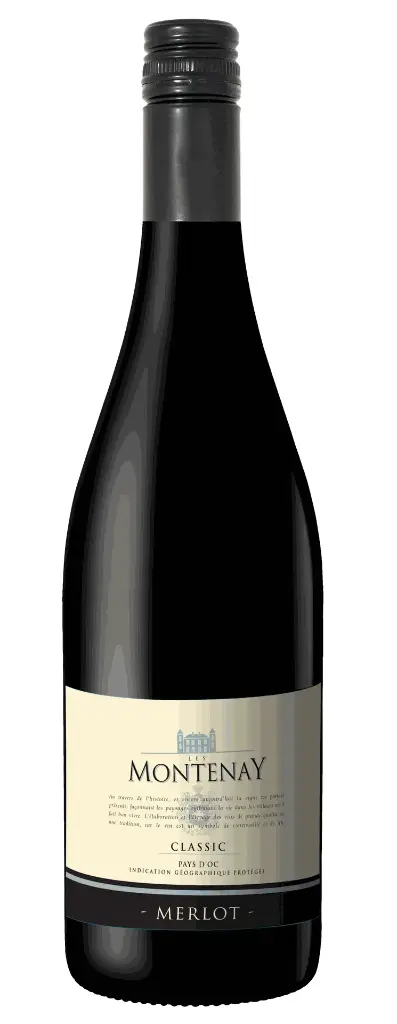 Les Montenay, Pays d’Oc IGP “Classic” Merlot