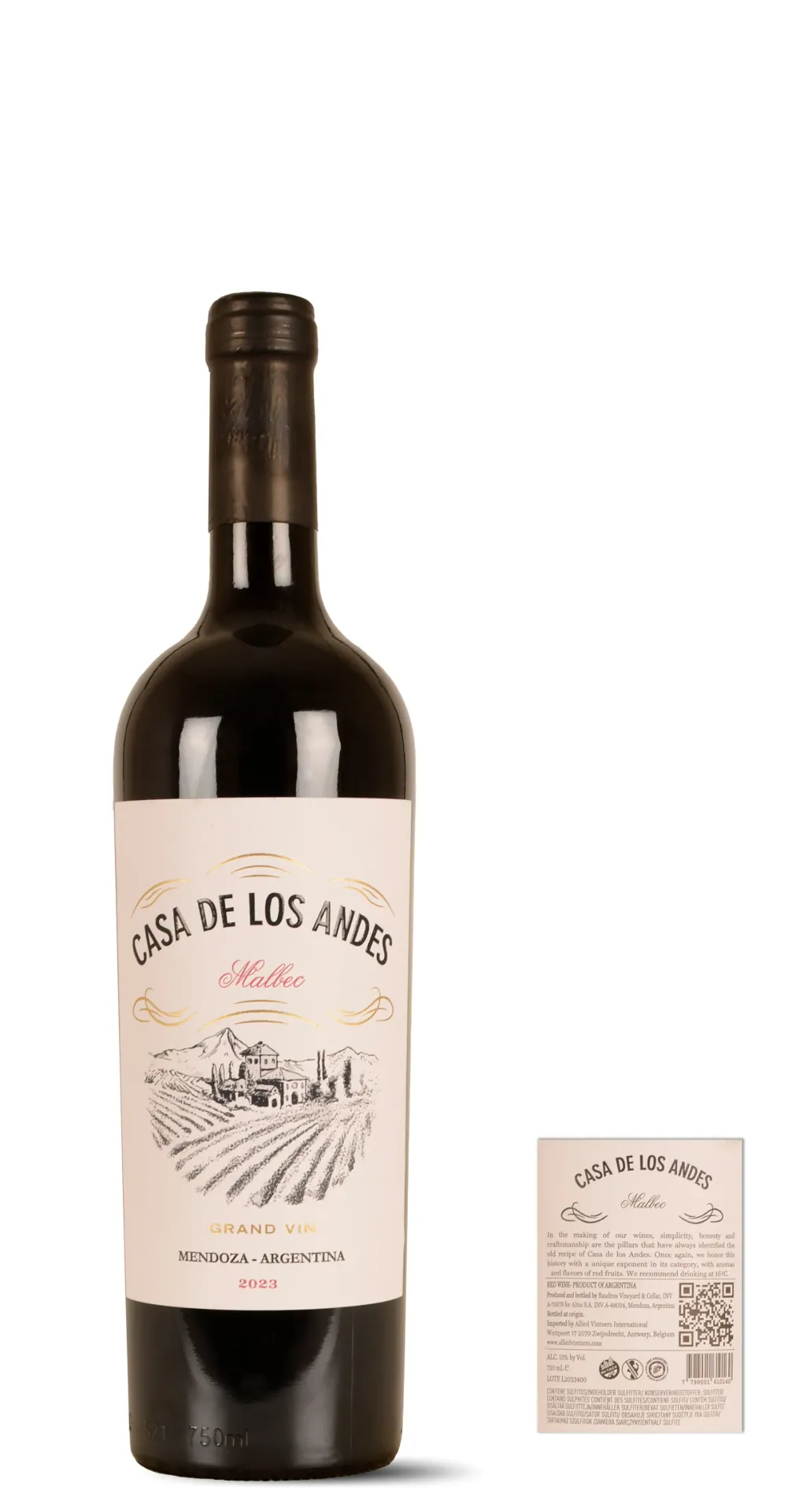 Casa De Los Andes -  Valle de Uco Malbec