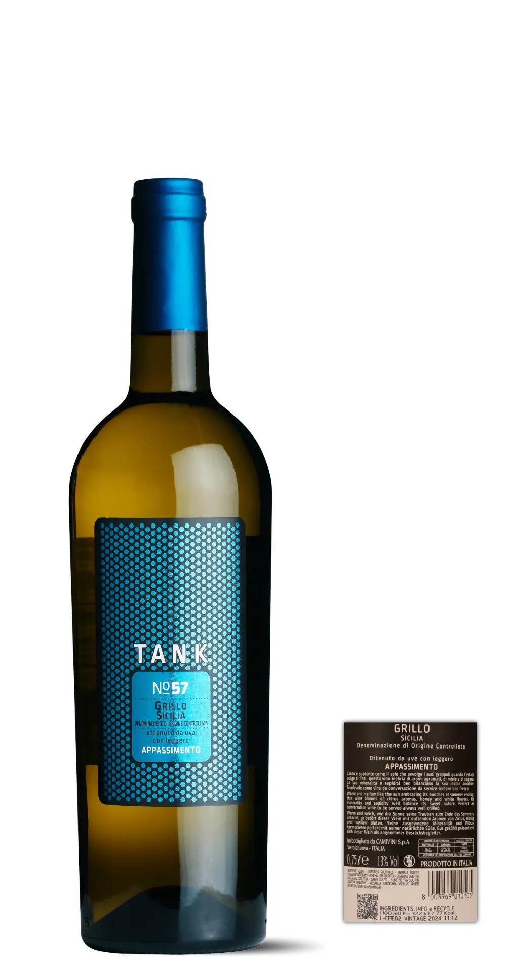 Selezione TANK Appassimento - Grillo - N°57 Sicilia