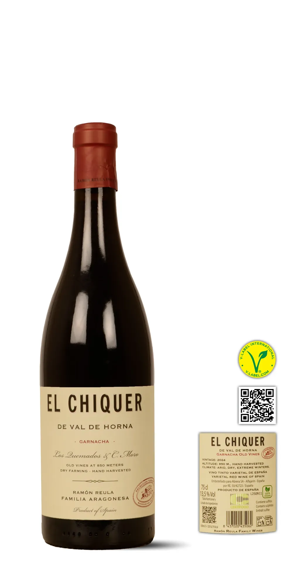 Bodegas Val de Horna - El Chiquer - Vinos de Familia Ramón Reula - Ribera del Jiloca 100 % Old Garnacha