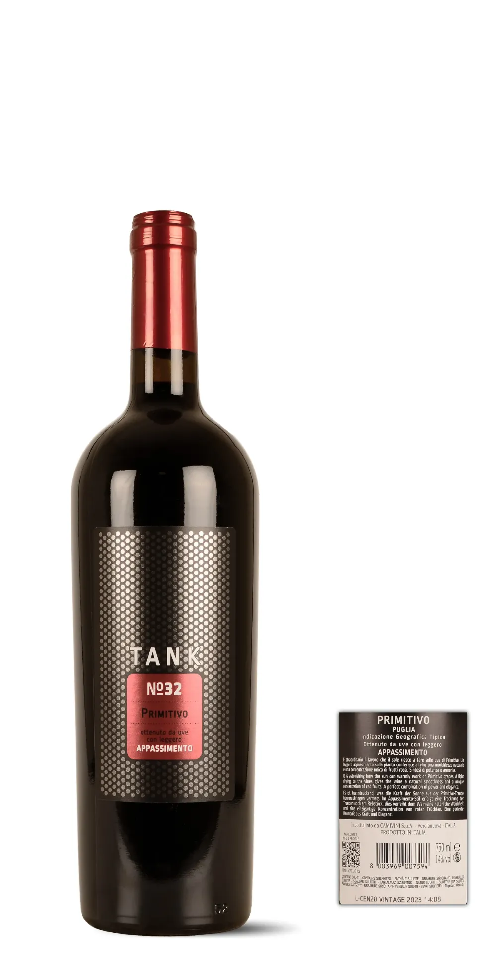 Selezione TANK Appassimento - Primitivo - Tank n.32 Puglia