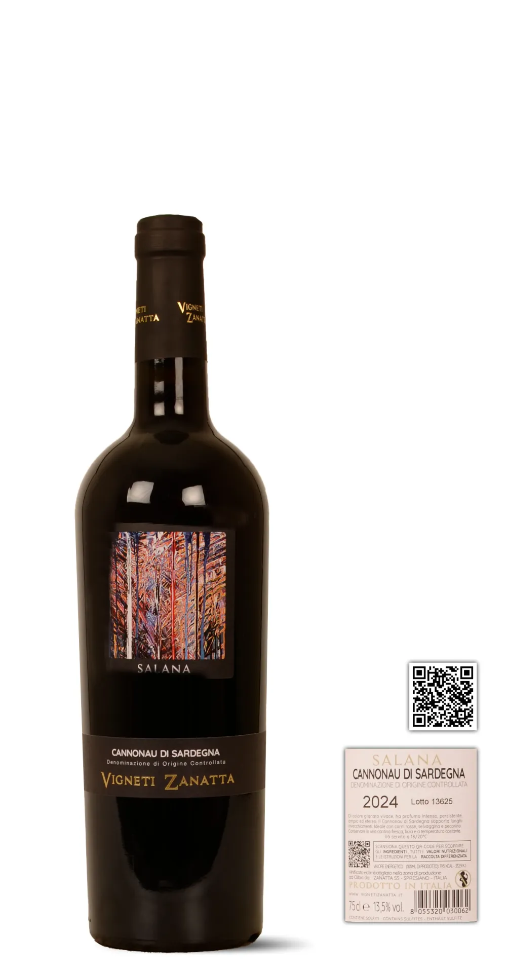 Vigneti Zanatta Salana JEROBOAM (3L) Cannonau di Sardegna DOC