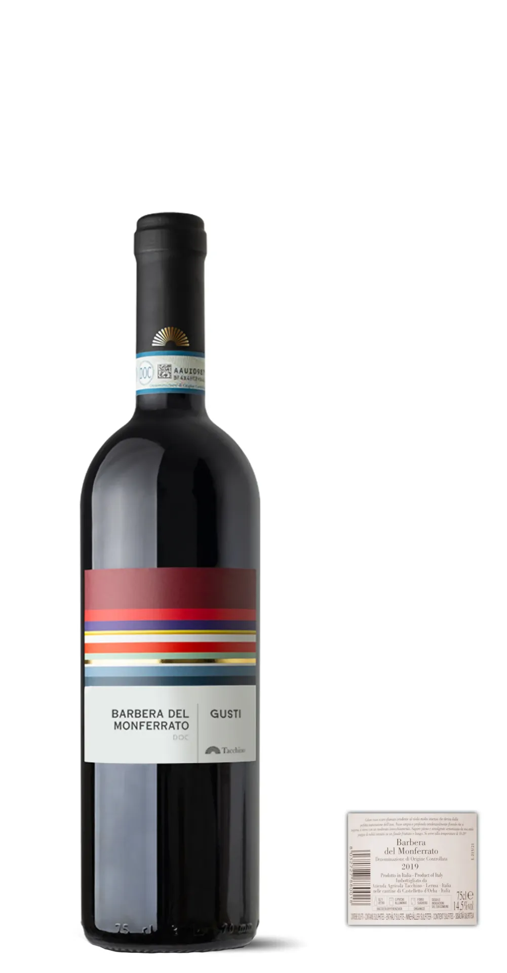 Tacchino Luigi GUSTI - Barbera del Monferrato Doc Barbera