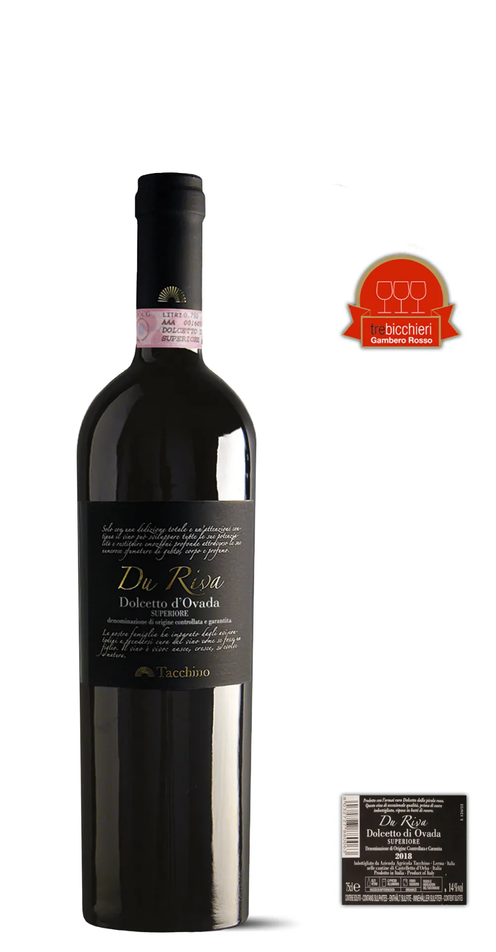 Tacchino Luigi DU RIVA - Dolcetto d'Ovada Superiore Docg Dolcetto d'Ovada (Nebu