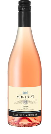 Les Montenay, Pays d’Oc IGP “Classic” Cabernet-Grenache rosé 2023