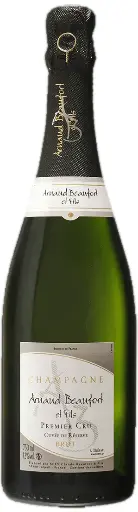 Champagne Arnaud Beaufort & Fils, Champagne AOC 1er cru Cuvée de Réserve brut (0,375L)